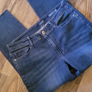J.jill Authentic Fit Slim Ankle Denim Jeans, Size 10